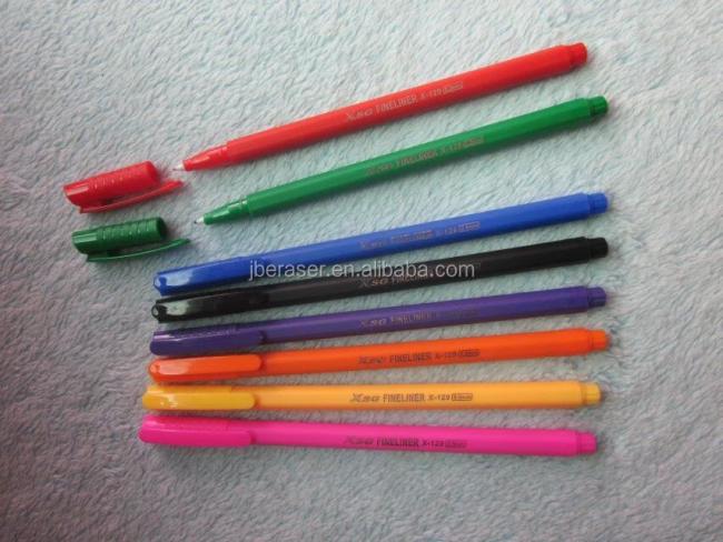 80 color double-tip custom marker pen set with cloth bag packaging
