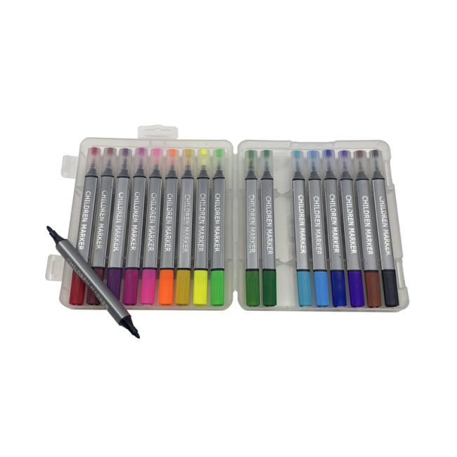 Bonvan Custom Water Based Soft Tip Brush Marker Pen Felt Tip Watercolor Drawing Graffiti Markers