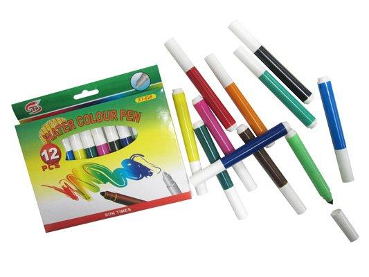 wenzhou cheap price 30 colors washable ink kids drawing felt tip marker pen