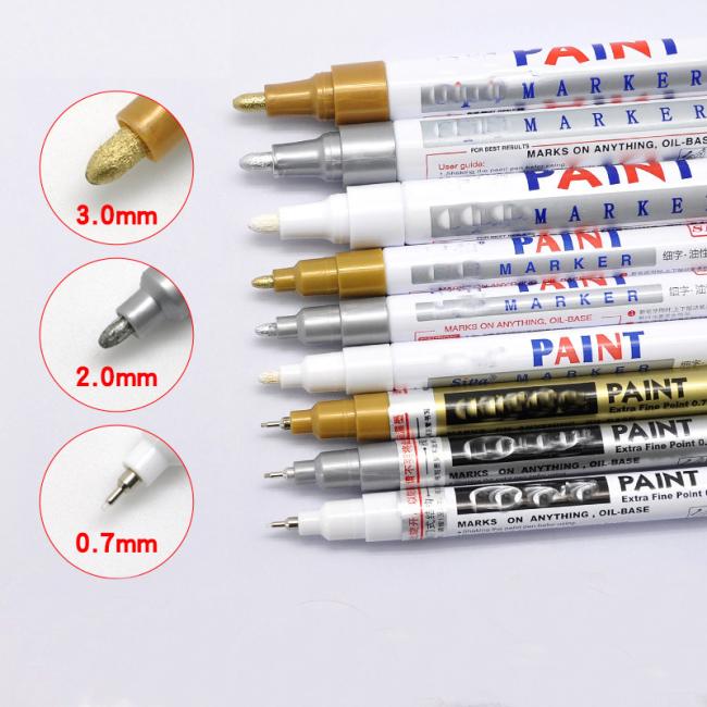 Odorless Permanent Oil Based Paint Markers Set Custom Premium Quality Ink Paint Pen