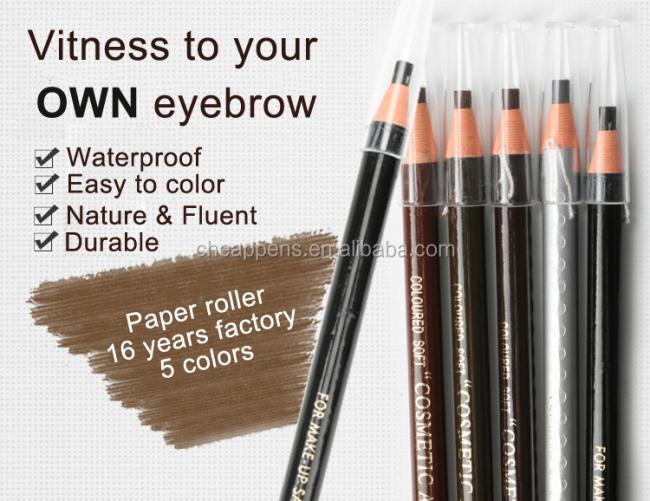 OEM private label Waterproof Long lasting eyebrow pigment eye brown pencil