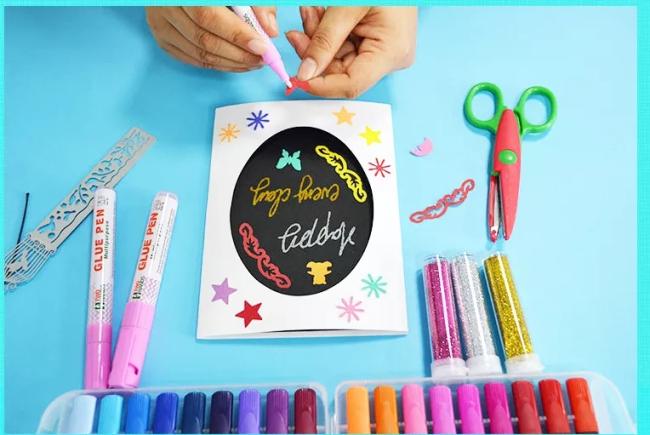 Best Liquid Glue Marker Pen Adhesive for Kids Crafters Scrapbooking Craft Card Making