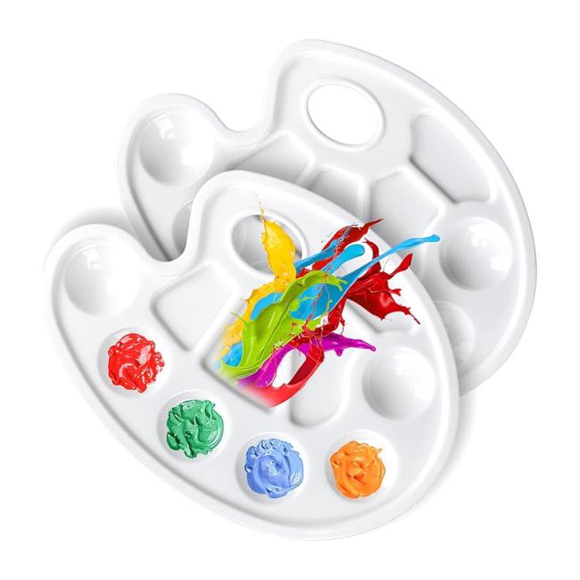 Wood Palette Custom Artist Palette Paint Pallet for Kids Students Painting