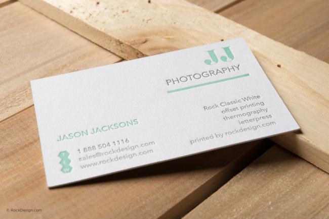 Luxury custom printing embossed 500gsm cotton paper cardboard name business card