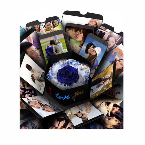 Quality Explosion DIY photo box personalized gift box for special occasions like birthday, wedding, engagement gift, valentines day box for sale