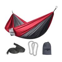 Quality New Custom Nylon Camping Hammock Child's Colourful Portable Hammock with Tree for sale