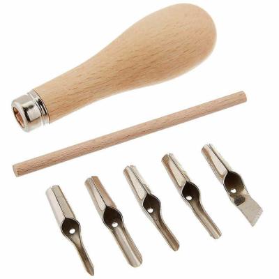 China Factory Wholesale Cheap Prices Deadwood Crafted Tools Woodworking Wood Carving Tool Kit Chisel Set for sale