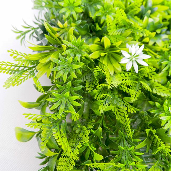 Anti-UV Vertical Garden Simulation plant artificial grass home Landscape decor Plastic Outdoor wall