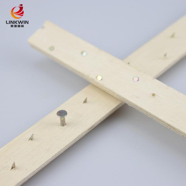 Dual purpose nails simple installation wood carpet gripper for inner installing