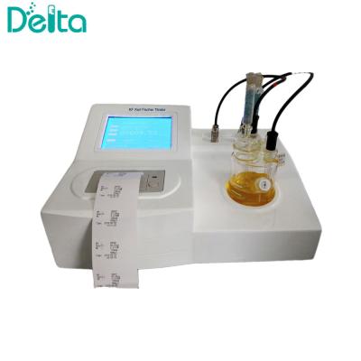 China KF PPM Level Titration Method Electric Oil Water Content Test Kit for sale