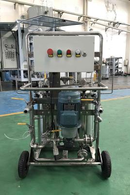 China YL 50L Per Min Mobile Type High Precision Transformer Oil Filtration System for sale