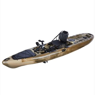 China 3.96m Pedal Drive Kayak Designed For Fishing Pedal Craft13 pedalo for sale