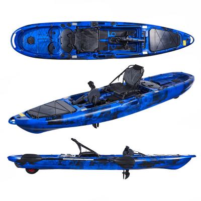China 3.9m Wheel Pedal Kayak New Kayak With Propeller Big Rig Propel 13 for sale