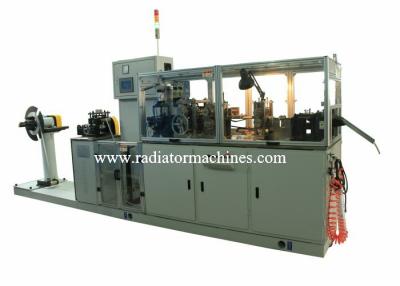 China Fully automatic Aluminum Radiator Fin Machine 48mm Wide OEM Production for sale