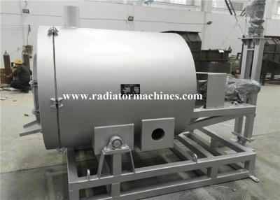 China Gas Fired Rotary Type Metal Melting Furnace Lead Powder 1000kg for sale