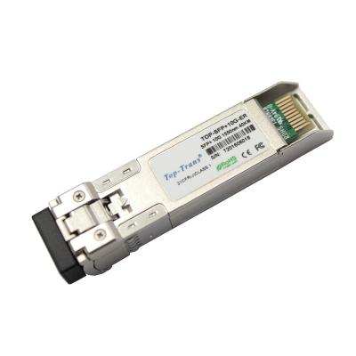 China 1550nm Low Power Consumption  SFP 10G 40KM Optical Transceiver for sale