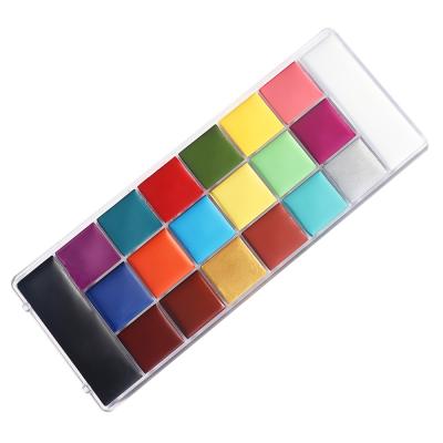 China 173g Private Label Skin Care Products OEM Face And Body Paint Palette for sale