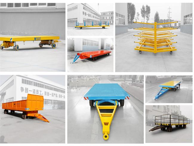 30T Capacity Towable Type Trackless-Non Motor Transfer Cart
