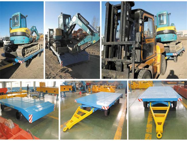 Industrial Material Electric Handing Trackless Transfer Trailer-Non Motor Transfer Cart