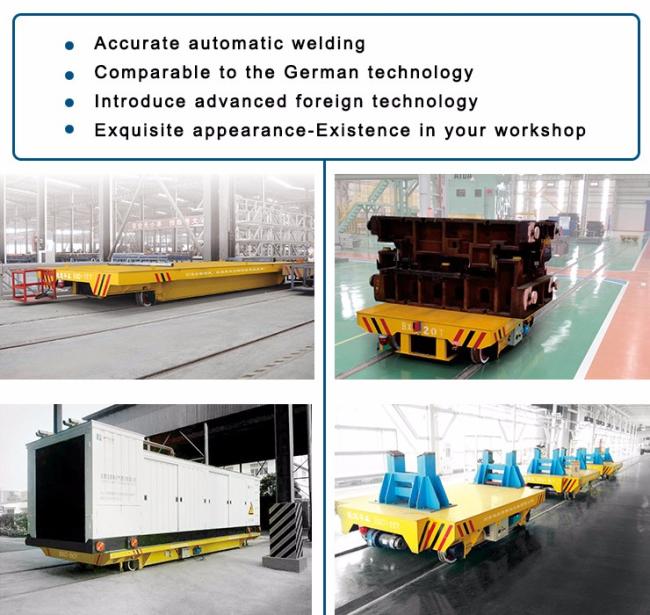 rail transfer cart powered by battery