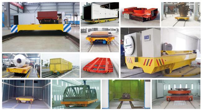 Coils and Dies Industry Apply Transfer Carts with V-shaped and drum protection