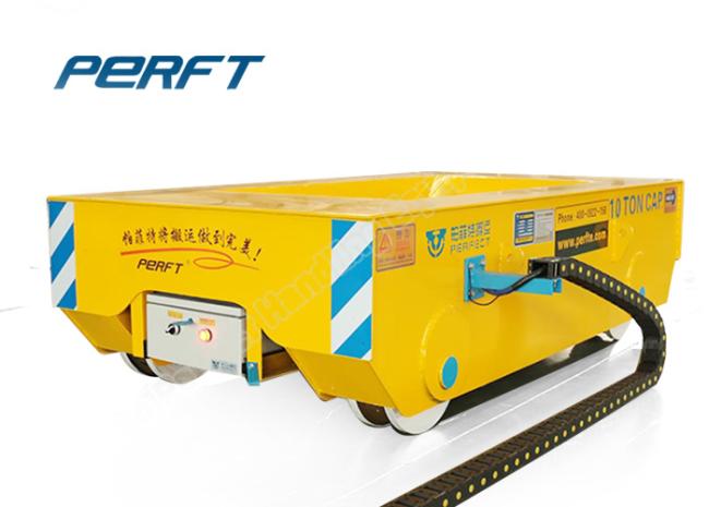 warehouse carts material handling equipment with cable drum power railroad transport trailer