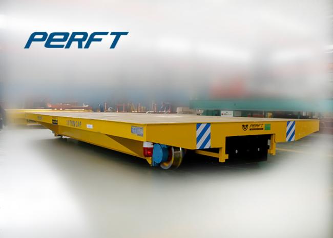 transfer trolley on track