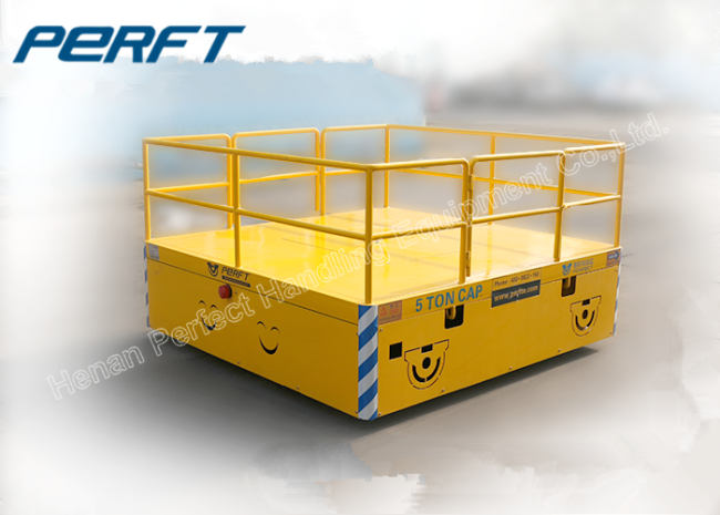 5 ton Electric Material Handling Trackless Transfer Cart for Industrial Material Handling
