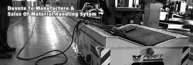 Industrial Large Motorized Transport Carts for coils cargo transportation welding frame aluminum machine