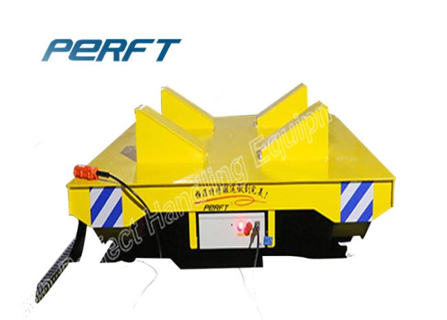 Steel Plant Ladle Electric Rail Transfer Trolley for Mold and Die Handling Equipment