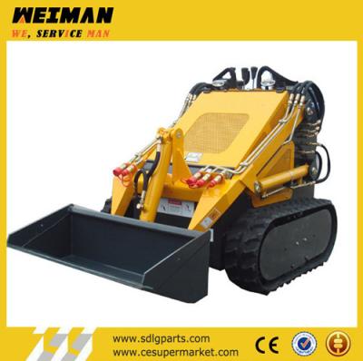 China hysoon hy380, mini track loader for sale, mini skid steer,small garden tractor loader back for sale