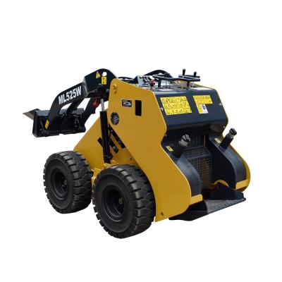 China China cheap factory OEM Mini wheel loader ML525W WHEEL TYPE WITH DIESEL ENGINE EPA5 FOR USA AND EURO MARKET for sale