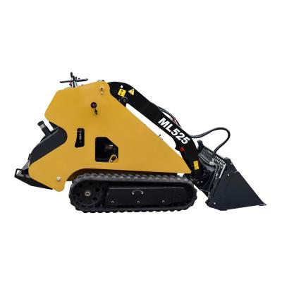 China China rubber tracked mini skid steer loader 25Hp diesel engine Joystick for sale