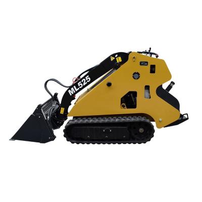 China Mini Skid Steer Loader 2-3 Ft Max Digging Depth, 20-25 Hp Horsepower with Pneumatic or Solid Tire Type for sale