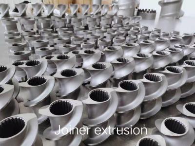 China Steer 50 Extruder Machine Parts Plastic Extrusion Screw W6M5Cr4V2 Material for sale
