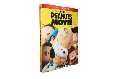 China Free DHL Ship@Disney Cartoon DVD Moveis The Peanuts Movie Wholesale!!Top Quality for sale