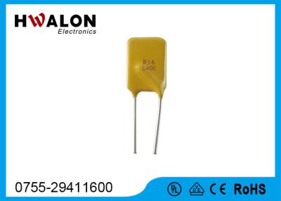 中国 注文の拡声器 PPTC のサーミスターの再設置可能な抵抗器のヒューズの黄色い色 販売のため