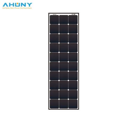 China 12V 70W Glass Solar Panel Power Charger Crack Resistant For RV Ocean Roof Batteries for sale