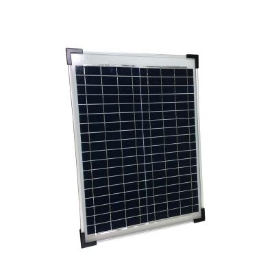 Chine Panneau solaire industriel 20w 12v poly pour la station de garde de la lampe de rue CE ROHS approuvé à vendre