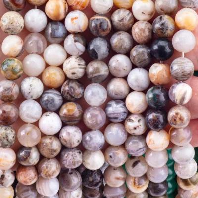 China Genuine Natural Bamboo Agate Gemstone For Jewelry Making Diy Bracelet Necklace Ring for sale