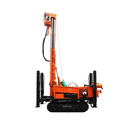China Diesel Power 260m Water Well Rock Pneumatic Drilling Rig for sale