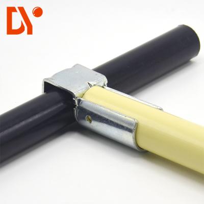 China Juntas de tubo magras galvanizadas del metal del tubo, conectores del tubo del metal para el carril de la diapositiva en venta