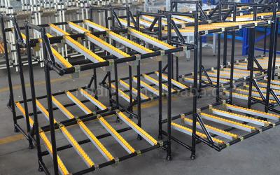 China Fixing Frame Stackable Pallet Racks , Stackable Steel Pallets For Warehouse for sale