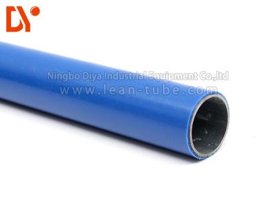 China Tubulação de aço revestida do Pe colorido, tubulação de aço revestida plástica para a oficina à venda