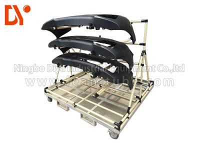 China Aluminium Profile Tool Storage Cart , Easy Assemble Metal Tool Cart for sale