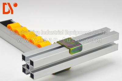 China Assemble Line Roller Track Hardware Connector Metal / PU Material Customers Size for sale