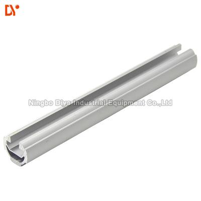 China Cylindrical Profile Esd Tube Aluminium Material Grit Blast Surface For Workshop for sale
