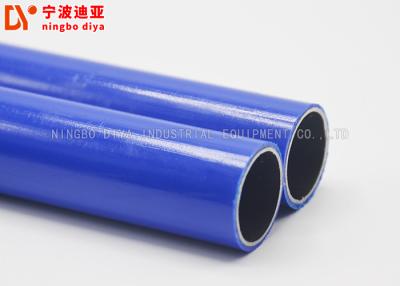 China Blue PE Coated Cold Rolled Steel Pipe Standard Length 4000mm For Pipe System for sale