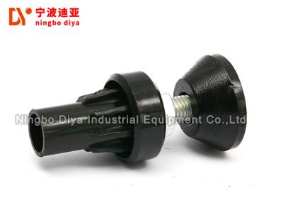 China Lightweight High Precision Pipe Clamp Clip Rubber Leg For Instrument And Equipment for sale