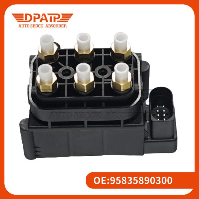 Air Suspension Compressor Solenoid Valve Block 95835890300 for Audi Q7/Cayenne/Touareg